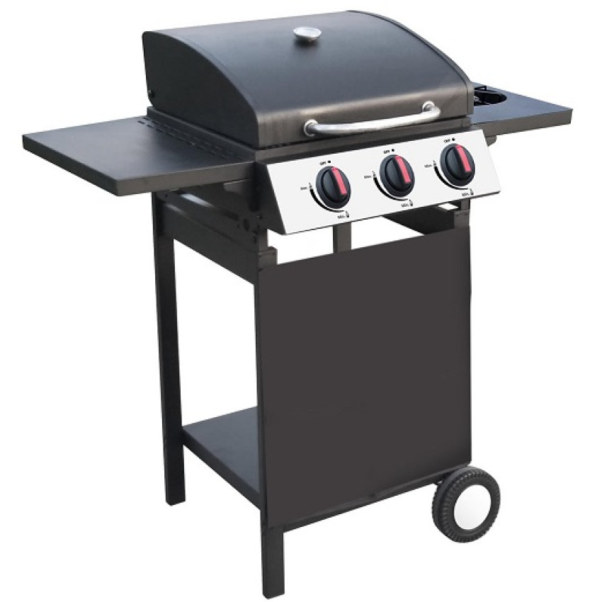 ΨΗΣΤΑΡΙΑ BBQ ΥΓΡΑΕΡΙΟΥ ΜΕ 3 ΚΑΥΣΤΗΡΕΣ BORMANN BBQ3000 015406 ΨΗΣΤΑΡΙΑ BBQ ΥΓΡΑΕΡΙΟΥ ΜΕ 3 ΚΑΥΣΤΗΡΕΣ BORMANN BBQ3000 015406
