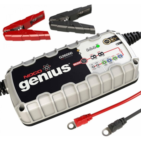 NOCO GENIUS ULTRASAFE ΦΟΡΤΙΣΤΗΣ / ΣΥΝΤΗΡΗΤΗΣ ΜΠΑΤΑΡΙΑΣ 12V & 24V 26A (Designed in the USA) G26000