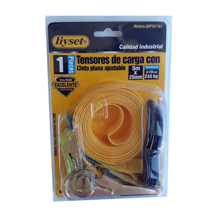 ΙΜΑΝΤΑΣ ΚΑΣΤΑΝΙΑ 245kg 5mx25mm liyset 167181 ΙΜΑΝΤΑΣ ΚΑΣΤΑΝΙΑ 245kg 5mx25mm liyset 167181