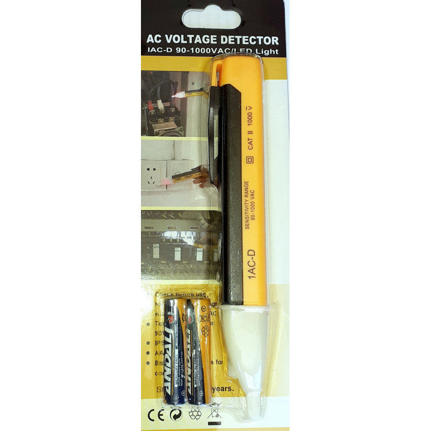 ΕΛΕΓΚΤΗΣ ΤΑΣΗΣ ΜΕ LED 90-1000VAC 1AC-D ΕΛΕΓΚΤΗΣ ΤΑΣΗΣ ΜΕ LED 90-1000VAC 1AC-D