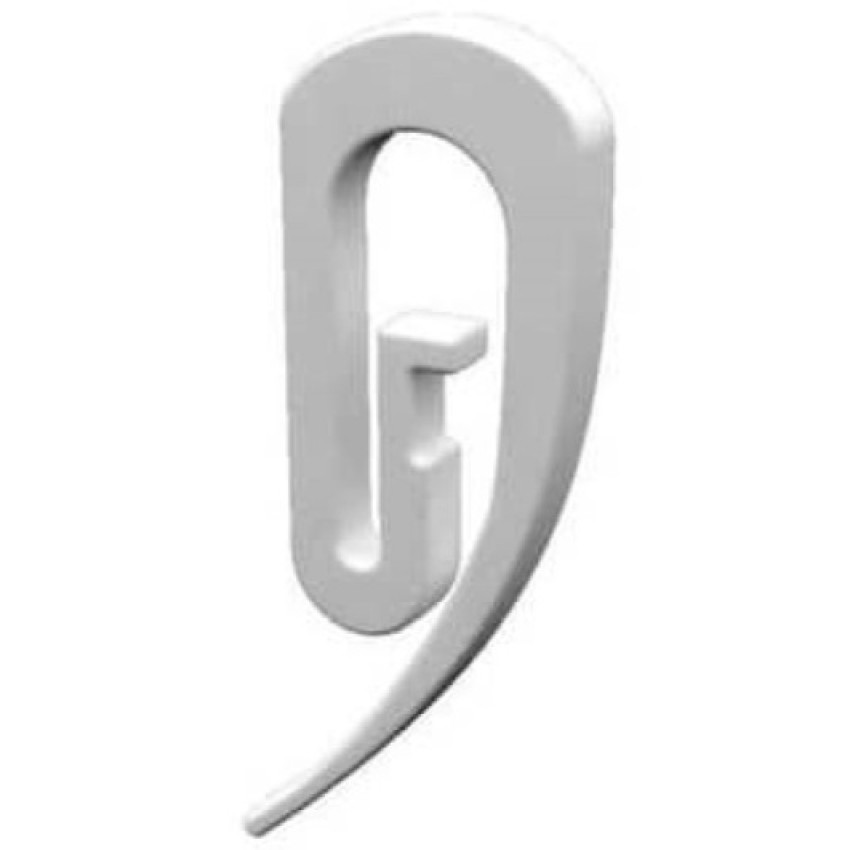 Χουκς ενισχυμένο για κουρτίνα 1000τεμ Dimo plastic 2-60 26139