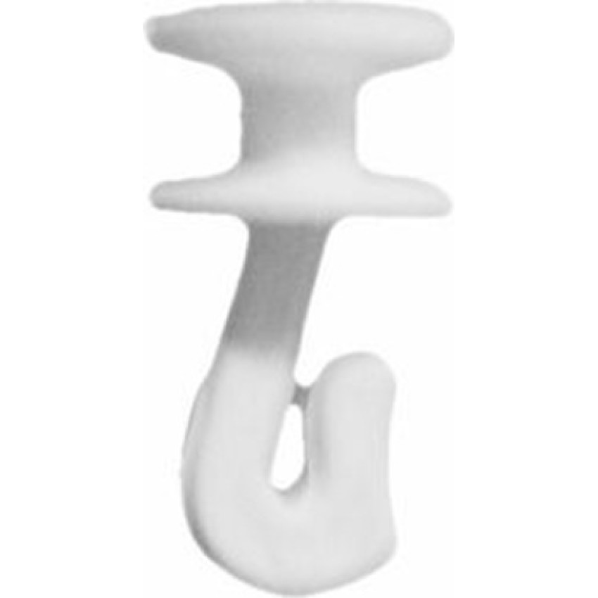 Στρογγυλό με γάντζο για κουρτίνα 1000τεμ Dimo plastic 7-63 26143