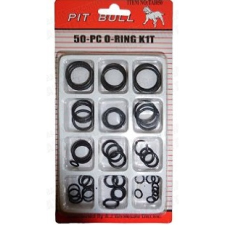 ΣΕΤ ΛΑΣΤΙΧΑΚΙΑ O-RING 50ΤΕΜ PIT BULL 50-PC-0