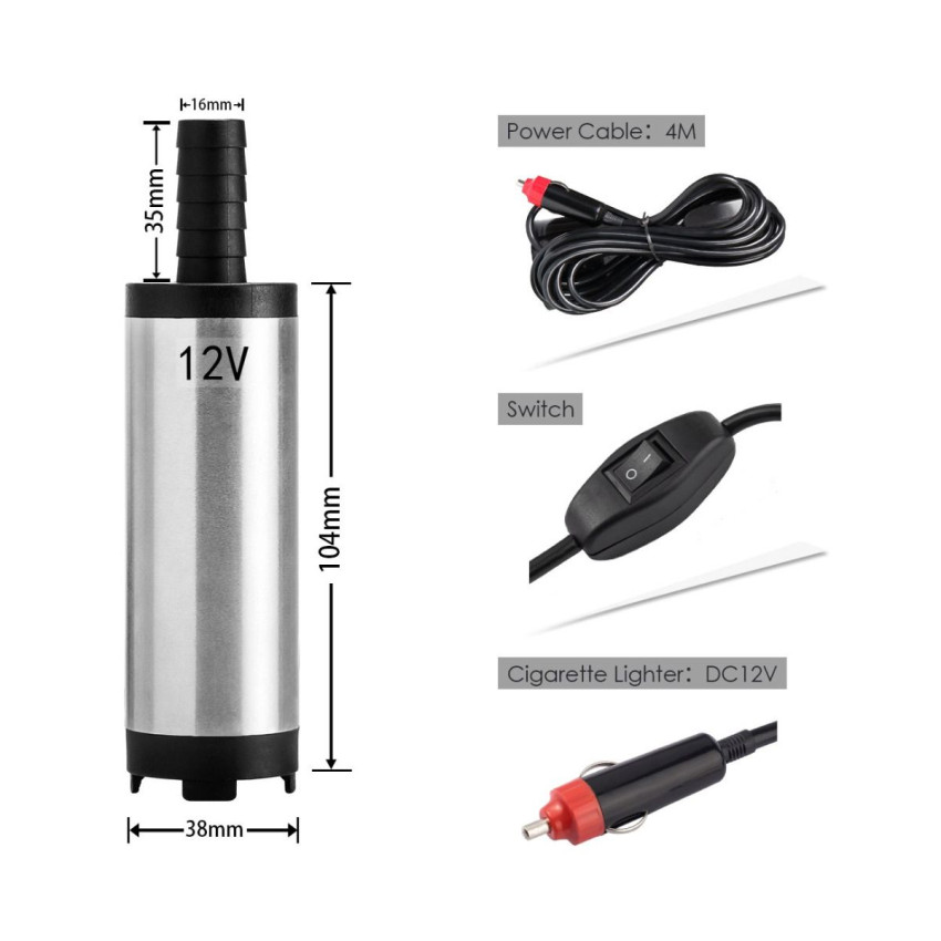 ΑΝΤΛΙΑ ΑΝΑΡΡΟΦΗΣΗΣ ΠΕΤΡΕΛΑΙΟΥ (DIESEL) 12V 252622 ΑΝΤΛΙΑ ΑΝΑΡΡΟΦΗΣΗΣ ΠΕΤΡΕΛΑΙΟΥ (DIESEL) 12V 252622