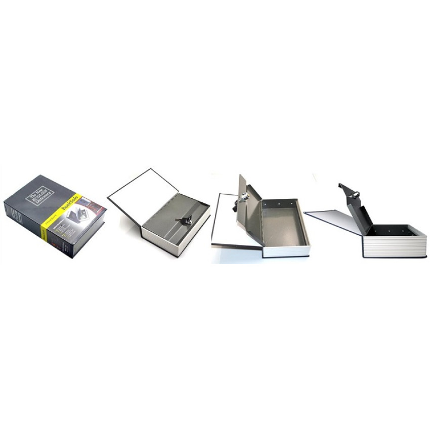 ΒΙΒΛΙΟ ΧΡΗΜΑΤΟΚΙΒΩΤΙΟ 240 X 155 X 55 mm BOOKSAFE KBS-802 ΒΙΒΛΙΟ ΧΡΗΜΑΤΟΚΙΒΩΤΙΟ 240 X 155 X 55 mm BOOKSAFE KBS-802