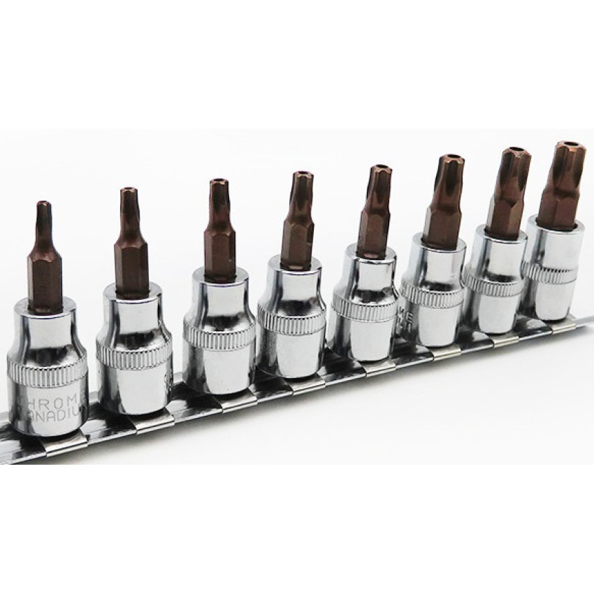 ΣΕΤ ΚΑΡΥΔΑΚΙΑ ΜΕ ΜΥΤΗ TORX T15-T50 3/8'' HORYSDY SDY-96016 ΣΕΤ ΚΑΡΥΔΑΚΙΑ ΜΕ ΜΥΤΗ TORX T15-T50 3/8'' HORYSDY SDY-96016