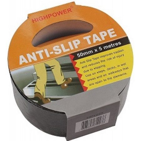 ΤΑΙΝΙΑ ΑΥΤΟΚΟΛΛΗΤΗ ΑΝΤΙΟΛΙΣΘΗΤΙΚΗ HIGHPOWER ANTI-SLIP TAPE 50mm X 5m HP-1227