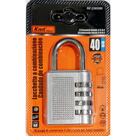 Λουκέτο με συνδιασμό 4 αριθμών 40mm OEM 2385590