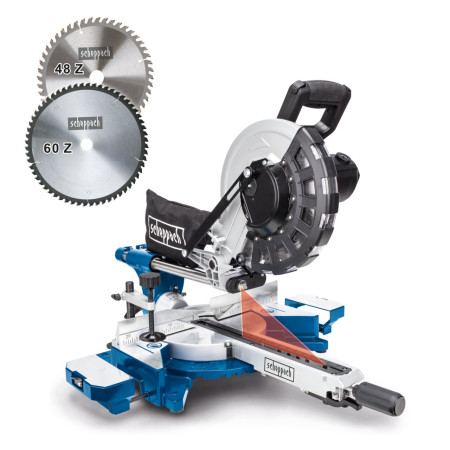 ΦΑΛΤΣΟΠΡΙΟΝΟ ΠΑΓΚΟΥ RADIAL Φ255mm 2000W ΜΕ LASER SCHEPPACH HM254 5901216901