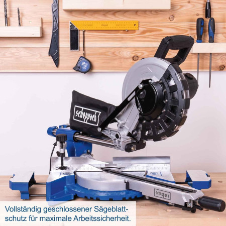 ΦΑΛΤΣΟΠΡΙΟΝΟ ΠΑΓΚΟΥ RADIAL Φ255mm 2000W ΜΕ LASER SCHEPPACH HM254 5901216901
