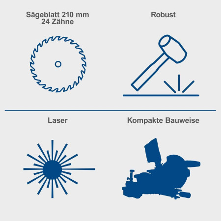 ΦΑΛΤΣΟΠΡΙΟΝΟ ΠΑΓΚΟΥ Φ210mm 1500W ΜΕ LASER Scheppach HM210L 5901226901