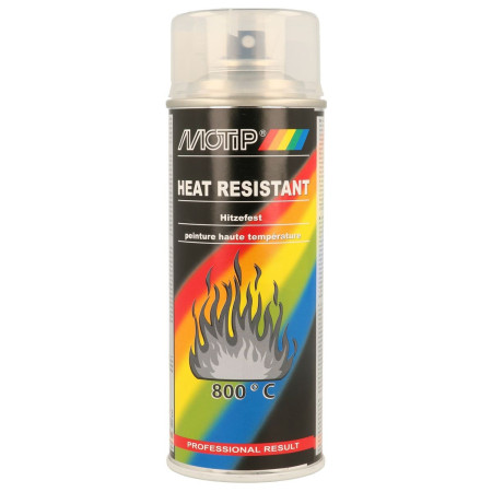 ΣΠΡΕΙ MOTIP HEAT RESISTANT ΥΨΗΛΗΣ ΘΕΡΜΟΚΡΑΣΙΑΣ ΒΕΡΝΙΚΙ 800C 400ml 04033
