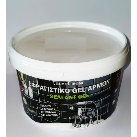 Μονωτικό - Στεγανωτικό υγρής σιλικόνης για Σφράγιση Διαρροών SEALANT GEL 750ml COSMOCHROME 1000001