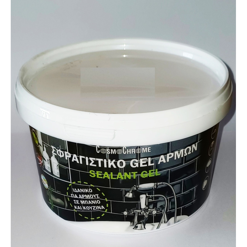 Μονωτικό - Στεγανωτικό υγρής σιλικόνης για Σφράγιση Διαρροών SEALANT GEL 750ml COSMOCHROME 1000001