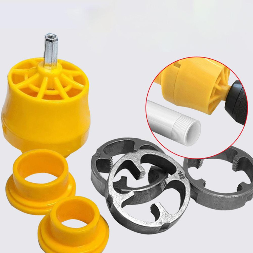 Κιτ σπειρώματος σωλήνων PVC με μήτρες 1/2'' σε 3/4'' σε 1'' OEM 38365 Κιτ σπειρώματος σωλήνων PVC με μήτρες 1/2'' σε 3/4'' σε 1'' OEM 38365