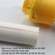 Κιτ σπειρώματος σωλήνων PVC με μήτρες 1/2'' σε 3/4'' σε 1'' OEM 38365 Κιτ σπειρώματος σωλήνων PVC με μήτρες 1/2'' σε 3/4'' σε 1'' OEM 38365
