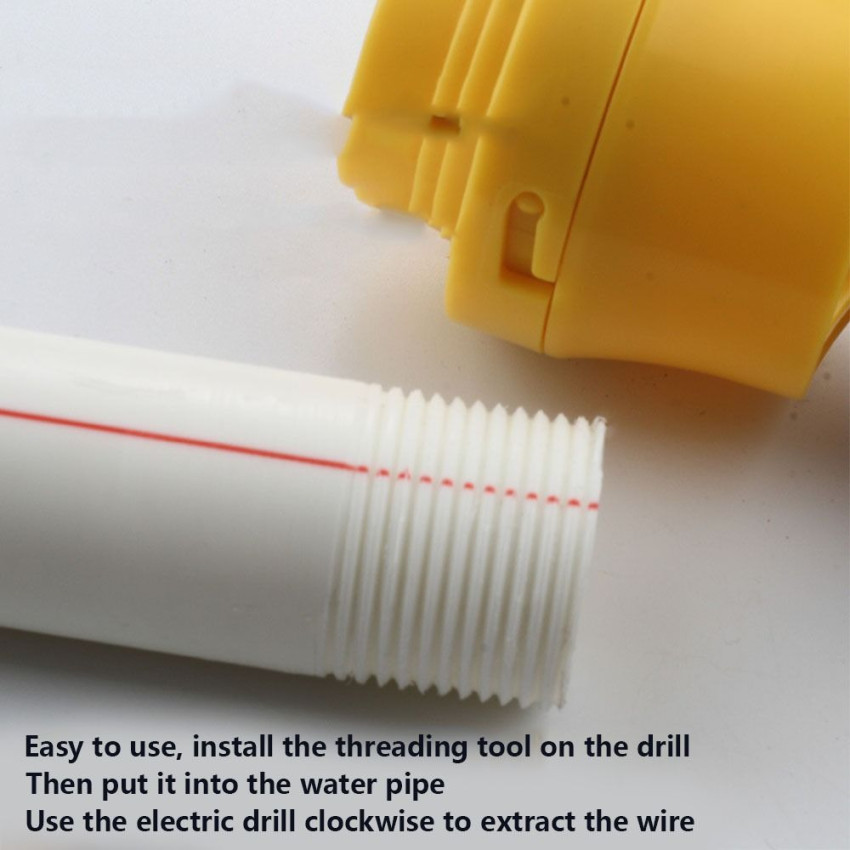 Κιτ σπειρώματος σωλήνων PVC με μήτρες 1/2'' σε 3/4'' σε 1'' OEM 38365 Κιτ σπειρώματος σωλήνων PVC με μήτρες 1/2'' σε 3/4'' σε 1'' OEM 38365