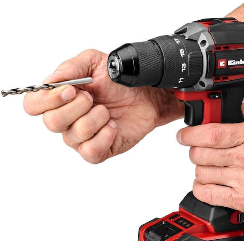 Κρουστικό Δραπανοκατσάβιδο Μπαταρίας 70Nm PROFESSIONAL Solo Brushless 18V Einhell TP-CD 18/70-C Li-i BL 4514340