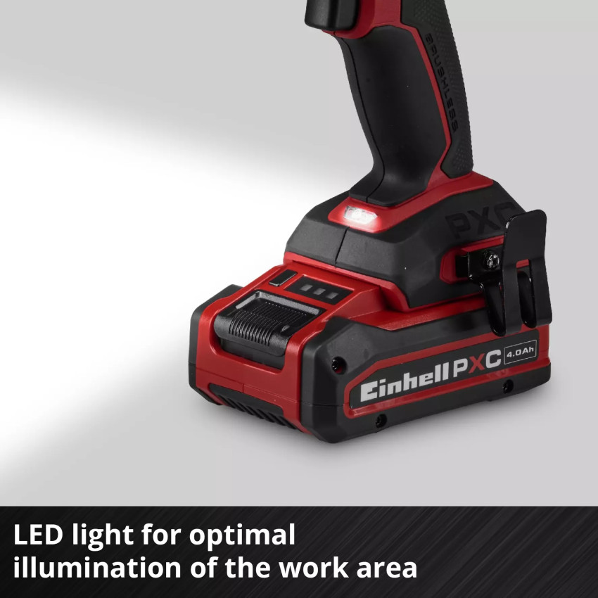 Κρουστικό Δραπανοκατσάβιδο Μπαταρίας 50Nm PROFESSIONAL Solo Brushless 18V Einhell TP-CD 18/50-C Li-i BL 4514400