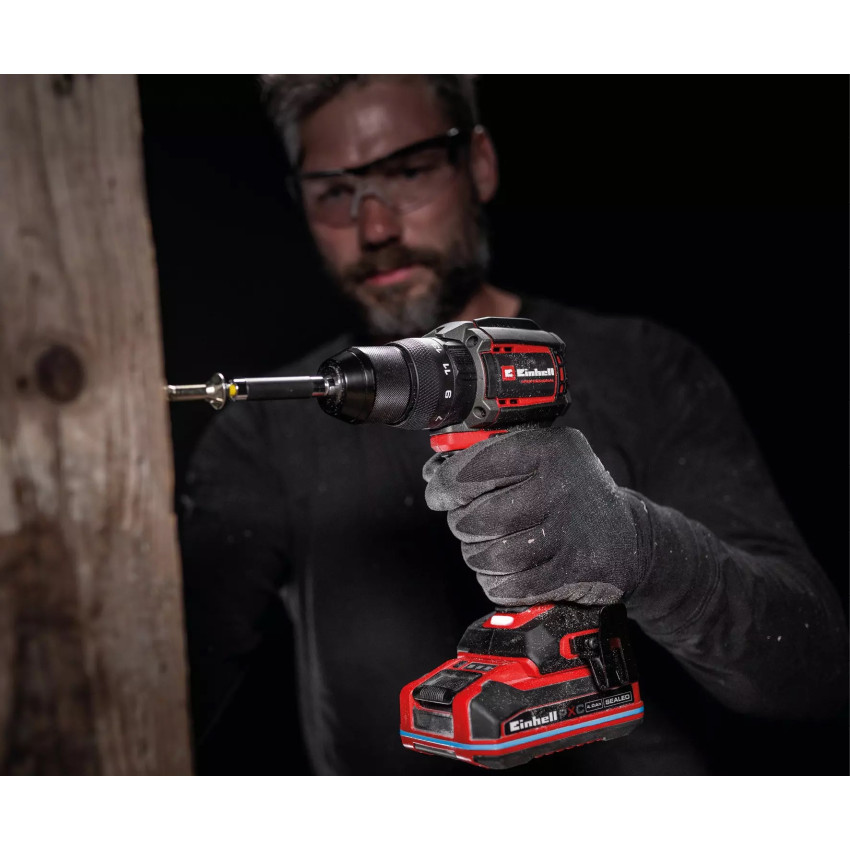 Κρουστικό Δραπανοκατσάβιδο Μπαταρίας 50Nm PROFESSIONAL Solo Brushless 18V Einhell TP-CD 18/50-C Li-i BL 4514400