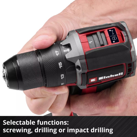 Κρουστικό Δραπανοκατσάβιδο Μπαταρίας 50Nm PROFESSIONAL Solo Brushless 18V Einhell TP-CD 18/50-C Li-i BL 4514400