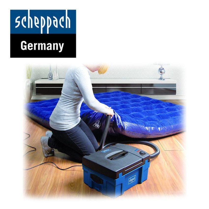 Σύστημα Αναρρόφησης Σκόνης 5L , 3 σε 1 , 1250W HD2P Scheppach 5906301901