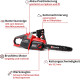 Αλυσοπρίονο μπαταρίας 36V 400mm Einhell GP-LC 36/40 Li Brushless - Solo 4600050 Αλυσοπρίονο μπαταρίας 36V 400mm Einhell GP-LC 36/40 Li Brushless - Solo 4600050