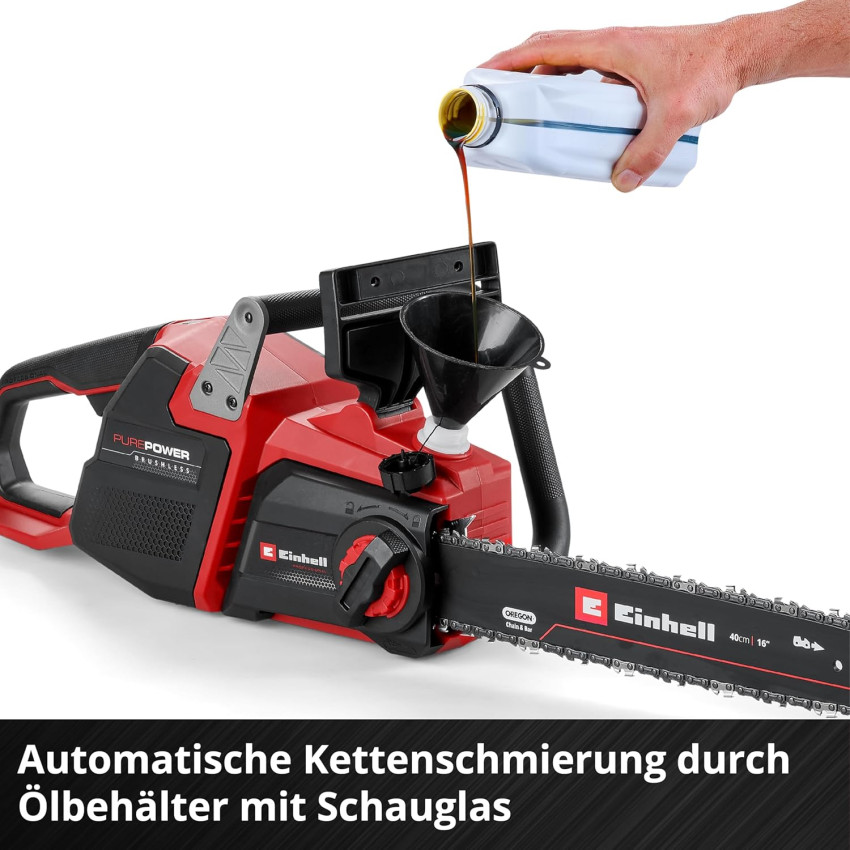 Αλυσοπρίονο μπαταρίας 36V 400mm Einhell GP-LC 36/40 Li Brushless - Solo 4600050 Αλυσοπρίονο μπαταρίας 36V 400mm Einhell GP-LC 36/40 Li Brushless - Solo 4600050