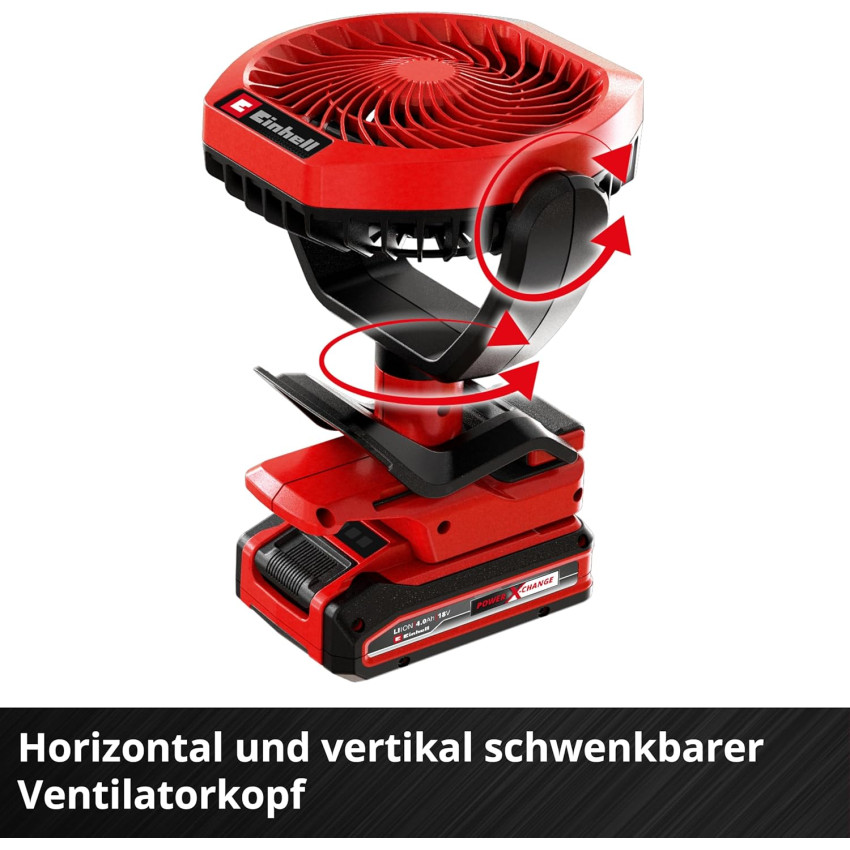 Ανεμιστήρας μπαταρίας 18V Brushless Einhell GC-CF 18/110 Li - Solo 3408061 Ανεμιστήρας μπαταρίας 18V Brushless Einhell GC-CF 18/110 Li - Solo 3408061