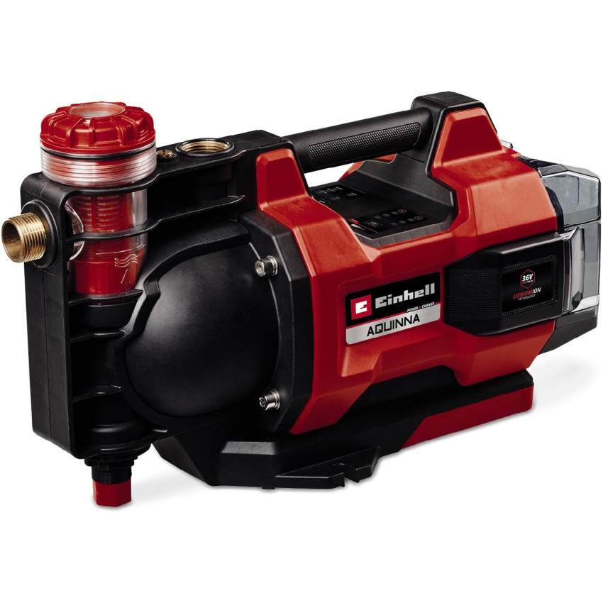 Αντλία επιφανείας μπαταρίας 36V Einhell AQUINNA 36/38 F LED AUTOMATIC 4180420 Αντλία επιφανείας μπαταρίας 36V Einhell AQUINNA 36/38 F LED AUTOMATIC 4180420