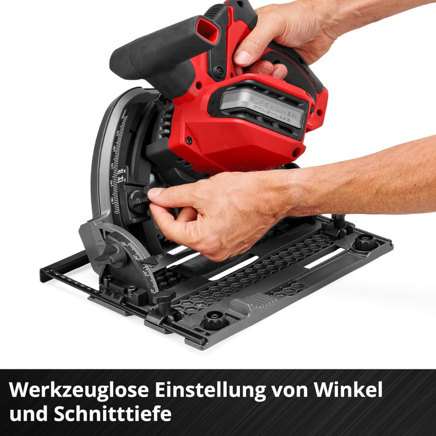 Βυθιζόμενο δισκοπρίονο μπαταρίας 18V Einhell TP-PS 18/165 Li Brushless - Solo 4331400 Βυθιζόμενο δισκοπρίονο μπαταρίας 18V Einhell TP-PS 18/165 Li Brushless - Solo 4331400