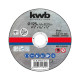 Δισκός γωνιακού τροχού κοπής σιδήρου inox 125x22,2x1,0mm KWB 49711812 Δισκός γωνιακού τροχού κοπής σιδήρου inox 125x22,2x1,0mm KWB 49711812