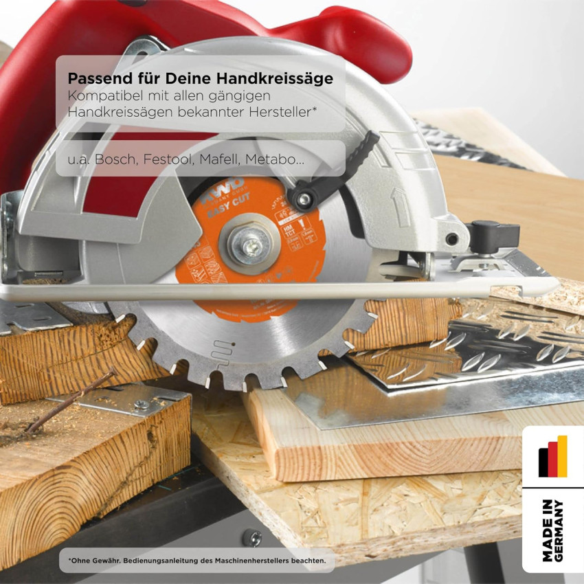 Δίσκος κοπής ξύλου & μετάλλου 160 x 20 mm 24 δόντια Kwb 49584533 Δίσκος κοπής ξύλου & μετάλλου 160 x 20 mm 24 δόντια Kwb 49584533