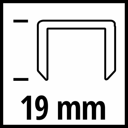 Δίχαλα για καρφωτικά TE-CN 18 LI, FIXETTO 18/38 S τύπος Ε, 19x5,7 mm 3000τεμ Einhell 4137875