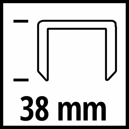 Δίχαλα για καρφωτικά TE-CN 18 LI, FIXETTO 18/38 S τύπος Ε, 38x5,7 mm 3000τεμ Einhell 4137876