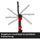 Φακός μπαταρίας 1000lm 18V Einhell TE-CL 18/1000 S Li - Solo 4514180