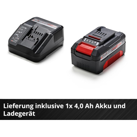 Γωνιακός τροχός 115mm με μπαταρία 18V 4.0Ah και φορτιστή Einhell TC-AG 18/115 Li 4431133