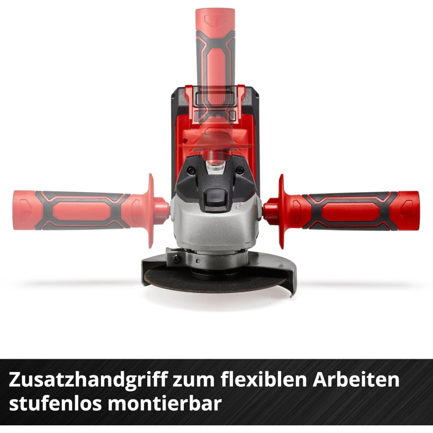 Γωνιακός τροχός 115mm με μπαταρία 18V 4.0Ah και φορτιστή Einhell TC-AG 18/115 Li 4431133