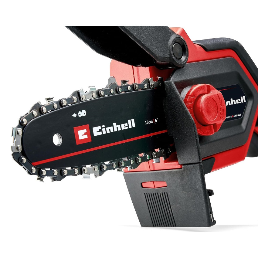 Κλαδευτικό αλυσοπρίονο μπαταρίας 18V  Einhell GE-PS 18 15 Li BL-Solo + Σετ ταχυφορτιστής / μπαταρία 2.5 Ah 4600040 / 4512097