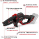 Κλαδευτικό αλυσοπρίονο μπαταρίας 192mm 18V Einhell GP-PS 18/20 Li Brushless - Solo 4600080 Κλαδευτικό αλυσοπρίονο μπαταρίας 192mm 18V Einhell GP-PS 18/20 Li Brushless - Solo 4600080
