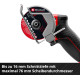 Κόφτης 75mm μπαταρίας 18V Einhell TP-CO 18/76-C Li Brushless - Solo 4432000
