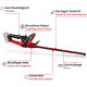 Μπορντουροψάλιδο μπαταρίας 18V 560mm Einhell GP-CH 18/50 Li Brushless - Solo 3410950 