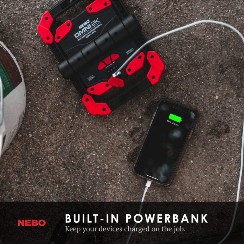 ΦΑΚΟΣ 2000 Lumens NEBO OMNI 2000 NE0015 ΦΑΚΟΣ 2000 Lumens NEBO OMNI 2000 NE0015