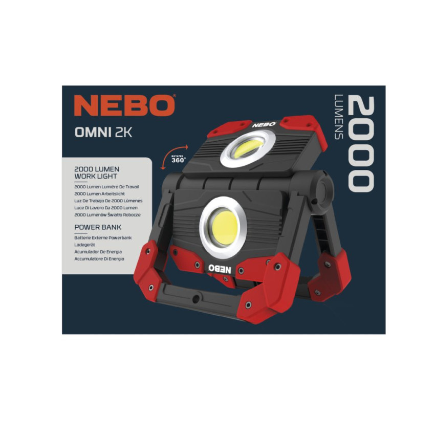 ΦΑΚΟΣ 2000 Lumens NEBO OMNI 2000 NE0015 ΦΑΚΟΣ 2000 Lumens NEBO OMNI 2000 NE0015