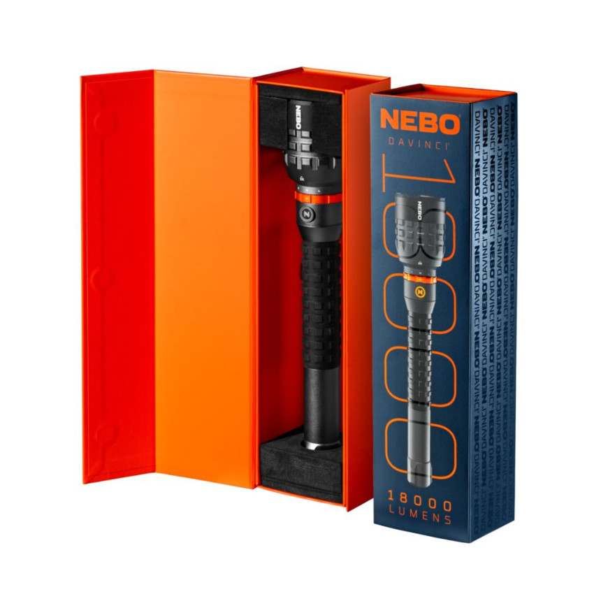 ΦΑΚΟΣ 18000 Lumens NEBO DAVINCI 18000 NEB-FLT-1015-G ΦΑΚΟΣ 18000 Lumens NEBO DAVINCI 18000 NEB-FLT-1015-G