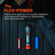 ΦΑΚΟΣ 450 Lumens NEBO DAVINCI 450 FLEX NEB-FLT-1046-G ΦΑΚΟΣ 450 Lumens NEBO DAVINCI 450 FLEX NEB-FLT-1046-G
