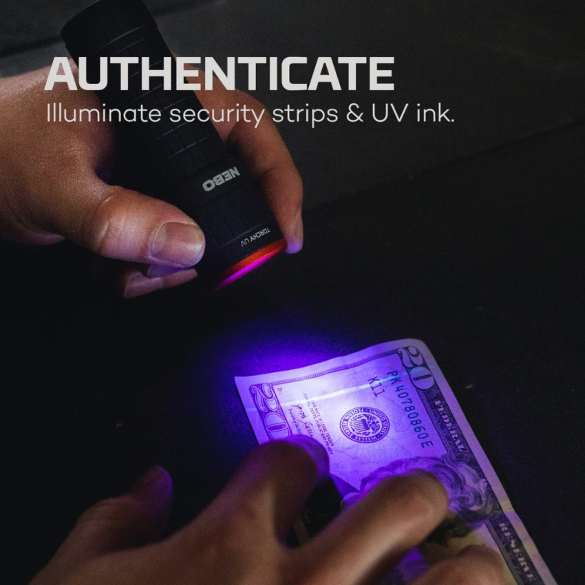 ΦΑΚΟΣ NEBO TORCHY UV και Black Light NEB-FLT-1061-G