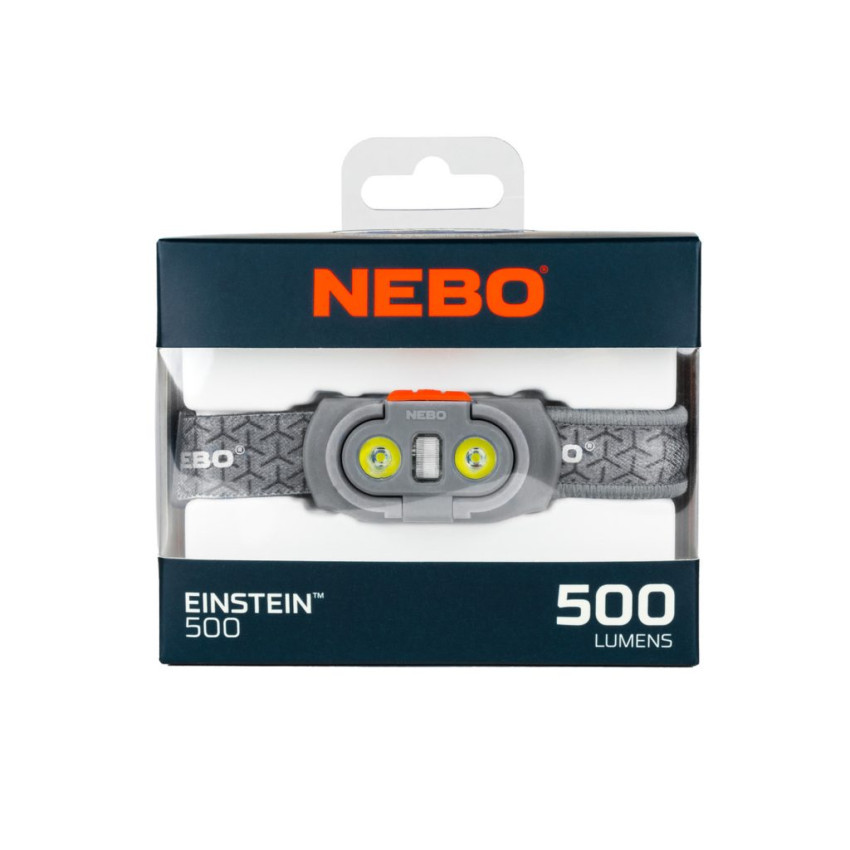 ΦΑΚΟΣ ΚΕΦΑΛΗΣ 500 Lumens NEBO EINSTEIN 500 NEB-HLP-0006-G ΦΑΚΟΣ ΚΕΦΑΛΗΣ 500 Lumens NEBO EINSTEIN 500 NEB-HLP-0006-G