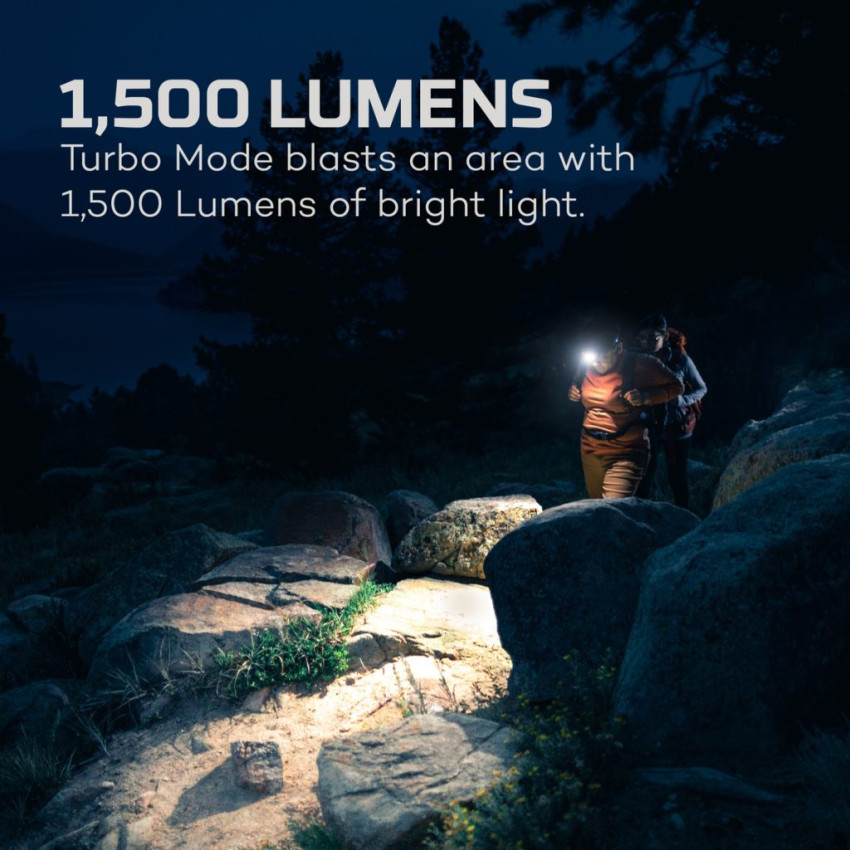 ΦΑΚΟΣ ΚΕΦΑΛΗΣ 1500 Lumens TRANSCEND 1500 ΓΚΡΙ NEB-HLP-1001-G ΦΑΚΟΣ ΚΕΦΑΛΗΣ 1500 Lumens TRANSCEND 1500 ΓΚΡΙ NEB-HLP-1001-G