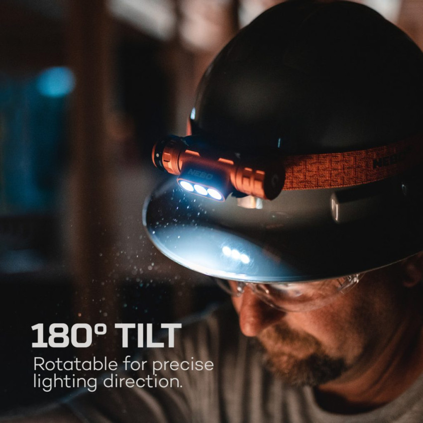 ΦΑΚΟΣ ΚΕΦΑΛΗΣ 1000 Lumens NEBO MASTER SERIES HL1000 NEB-HLP-1006-G ΦΑΚΟΣ ΚΕΦΑΛΗΣ 1000 Lumens NEBO MASTER SERIES HL1000 NEB-HLP-1006-G